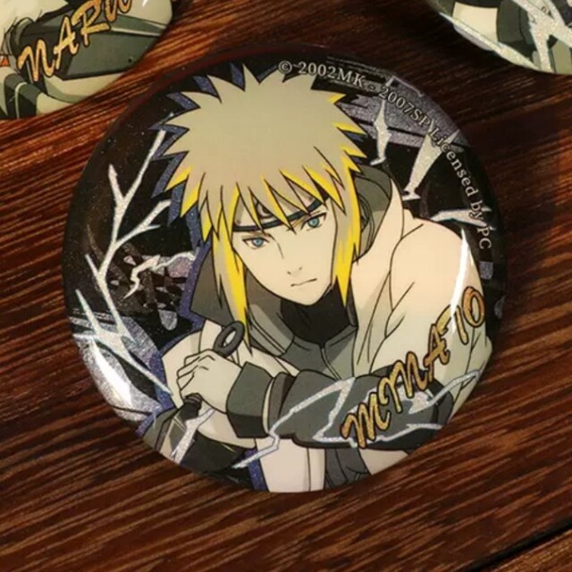 ナルト疾風伝 NARUTO ◎中国限定 ・20周年特別記念 缶バッジ セットの