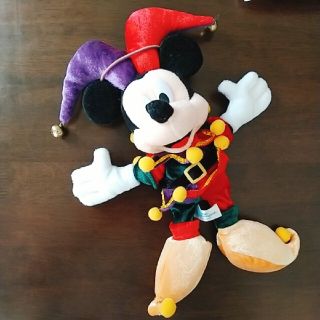 ディズニー ランド ミッキーマウス ピエロ 15周年記念 ぬいぐるみ 人形