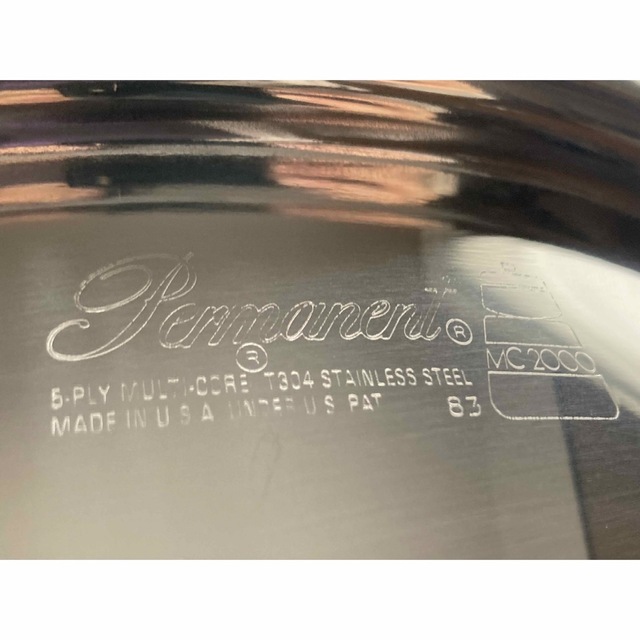 Permanent 高級 鍋セット ステンレス5層 パーマネントクックウェアの