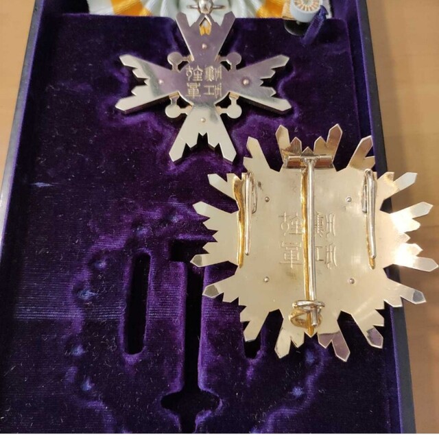 激レア 極美品!】勲一等瑞宝章 明治勲章 初期 大臣 日本軍 将軍 本物