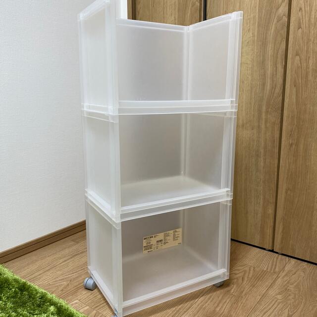 MUJI (無印良品) - 無印良品 収納ラック、深大型の通販 by ぽん's shop