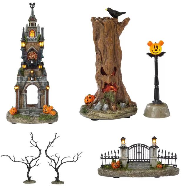 コストコ - ディズニー ハロウィン ビレッジ 12ピースセット コストコ