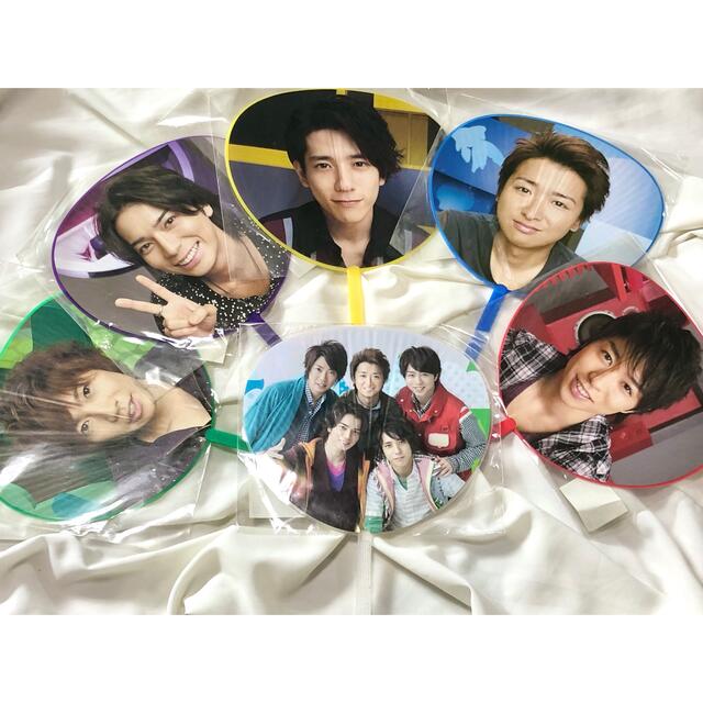 嵐 - 【6枚セット】嵐 ミニうちわ 5×10 君と僕の見ている風景 ARASHIの