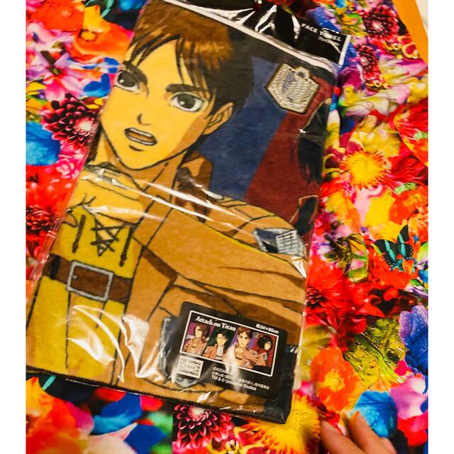 講談社 - ユニバ USJ 進撃の巨人 フェイスタオル 新品 の通販 by