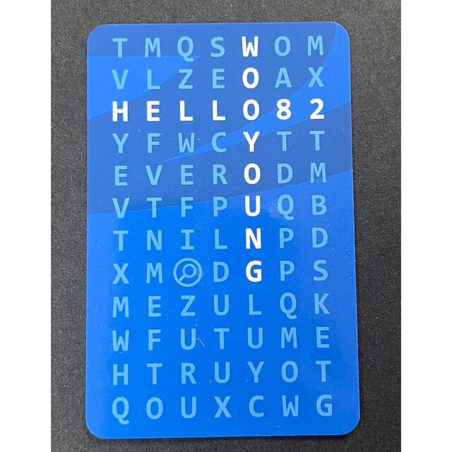 ATEEZ - ATEEZ アチズ デジパックhello82限定トレカ ウヨンの通販 by