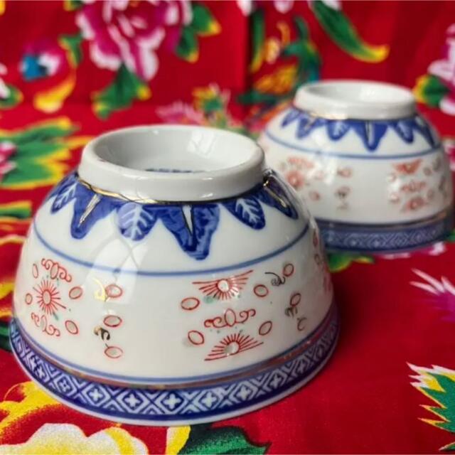 B【中国景徳鎮】お椀&お皿&レンゲ ペアの通販 by HK迷百貨店shop｜ラクマ