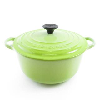 LE CREUSET（鍋/フライパン ・ グリーン・カーキ/緑色系）のフリマ