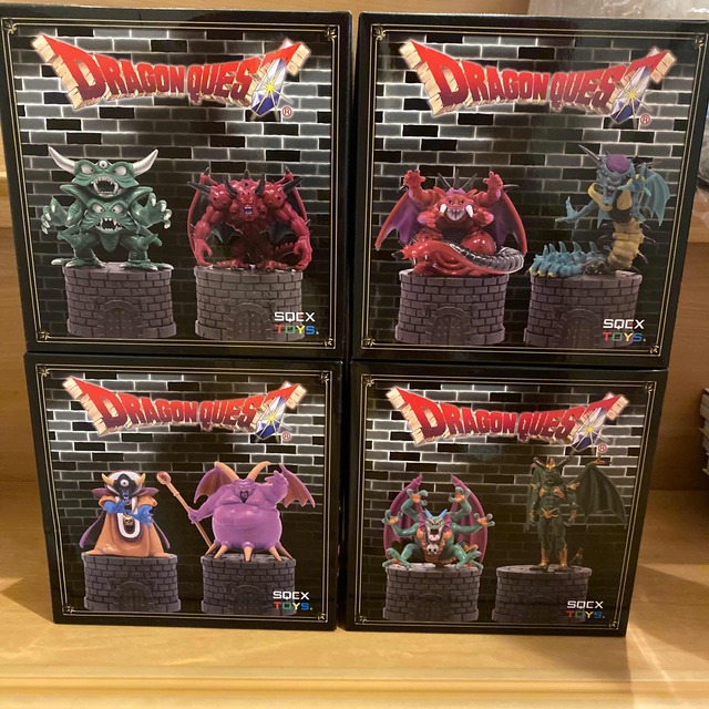 未開封品】ドラゴンクエスト 歴代ボスフィギュア 8体セット(DQ2〜DQ9