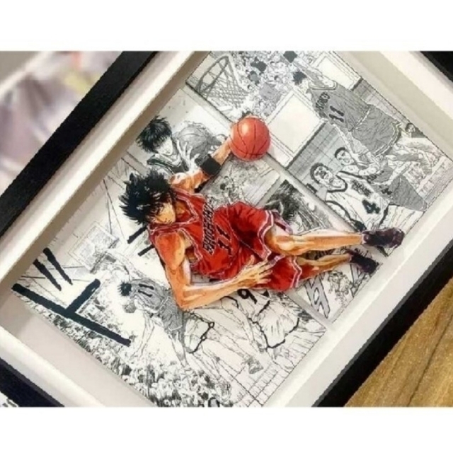 🏀スラムダンク SLAM DUNK◎Z2 立体 3D 絵画 桜木 流川の通販 by