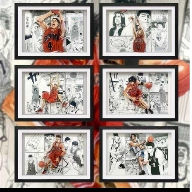 🏀スラムダンク SLAM DUNK◎Z2 立体 3D 絵画 桜木 流川の通販 by