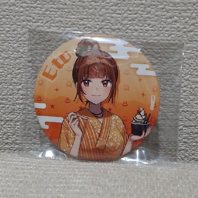 カラフルピーチ 極楽湯 トレーディング缶バッジ えとの通販 by H-asr's