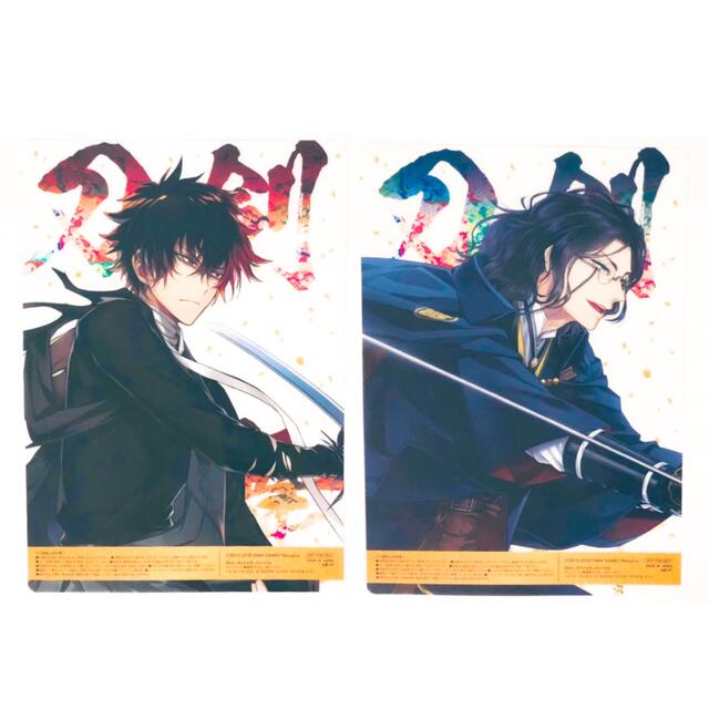 新品☆刀剣乱舞【肥前忠広＆南海太郎朝尊】ファミマ☆5周年☆クリア