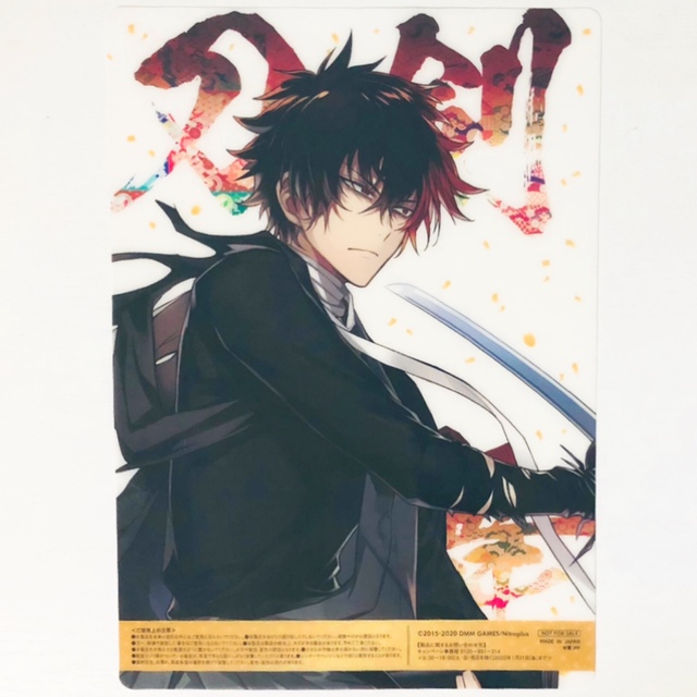 新品☆刀剣乱舞【肥前忠広＆南海太郎朝尊】ファミマ☆5周年☆クリア