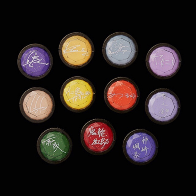 新品☆あんスタ☆紅月【蓮巳敬人】スタライ☆7th☆リングライト☆4点