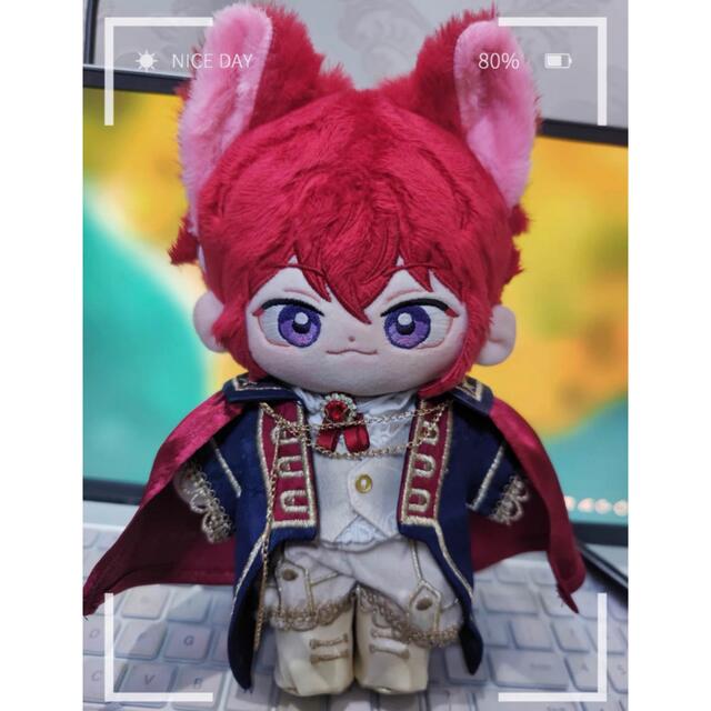 あんスタ 朱桜司 ぬいぐるみ 着せ替え可能の通販 by -｜ラクマ