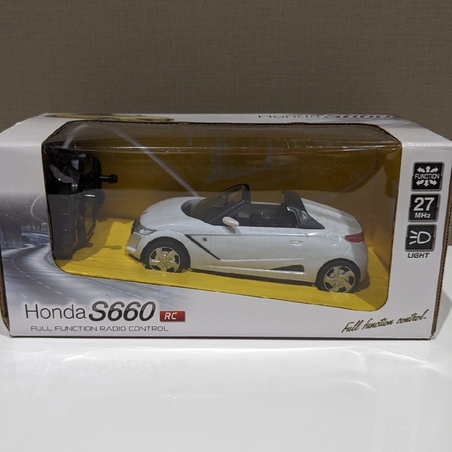ラジコン ホンダ S660 ホワイトの通販 by CLEARGAMBLER's shop｜ラクマ