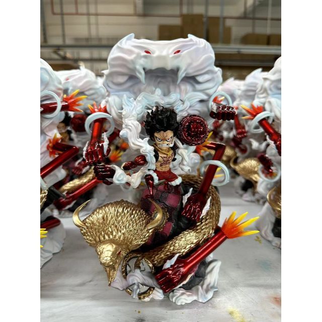 ワンピース ルフィ ギア4 スネイクマン ワーコレ フィギュア ガレージ