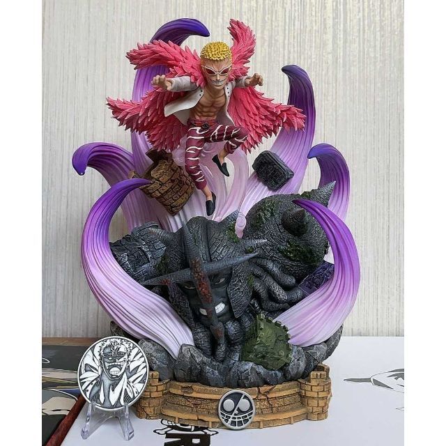 ワンピース ドフラミンゴ フィギュア ワーコレ 塗装済み完成品