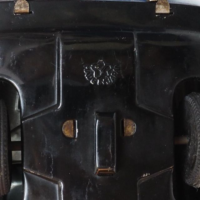 米澤【オペル オリンピア レコルト シルバー大】ブリキtin toy car箱無