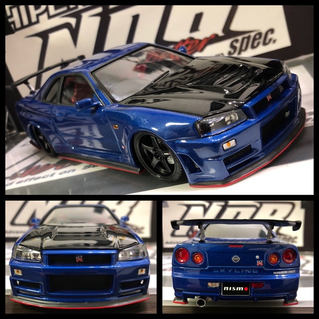 NO.164 1/24 スカイラインR34 GT-R nismo Z-tuneの通販 by NOB@(制作