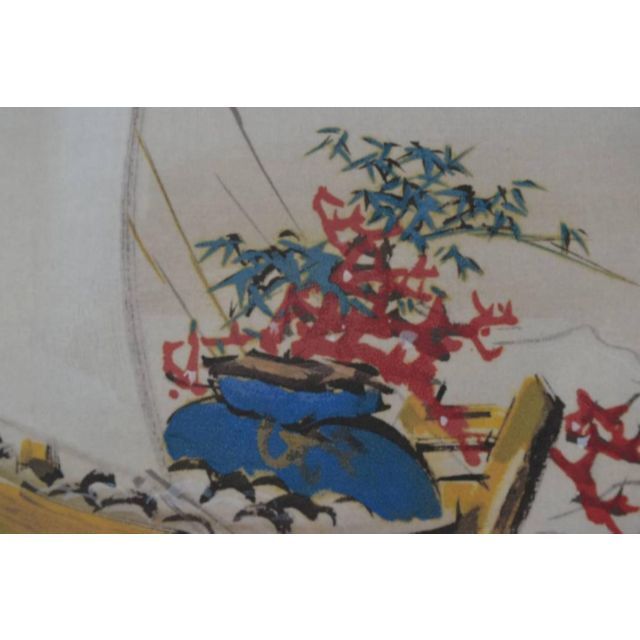 複製】橋本関雪/宝船図/横物/工芸品/掛軸☆宝船☆AA-342の通販 by 掛軸