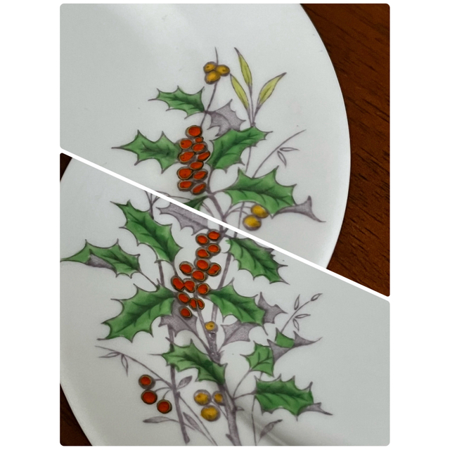 ROYAL ALBERT - 【英国ビンテージ】ロイヤルアルバート☆HOLLY☆トリオ