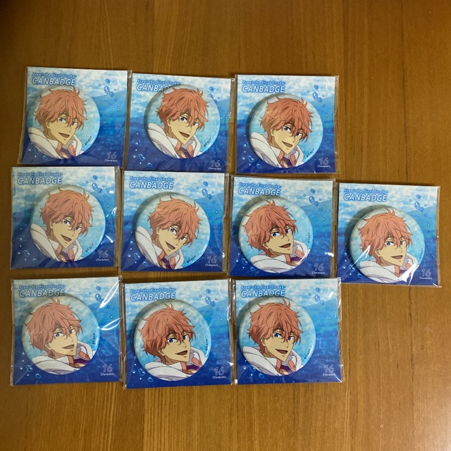 Free! FS 鴫野貴澄 缶バッジ Golden Blossoms Free!FS 缶バッジ