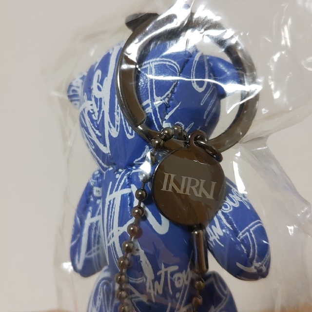 INORANツアー2019ベアチャーム青テディベア熊キーホルダーLUNA SEAの