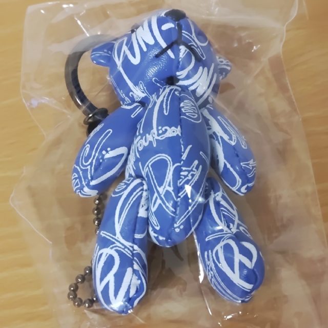INORANツアー2019ベアチャーム青テディベア熊キーホルダーLUNA SEAの