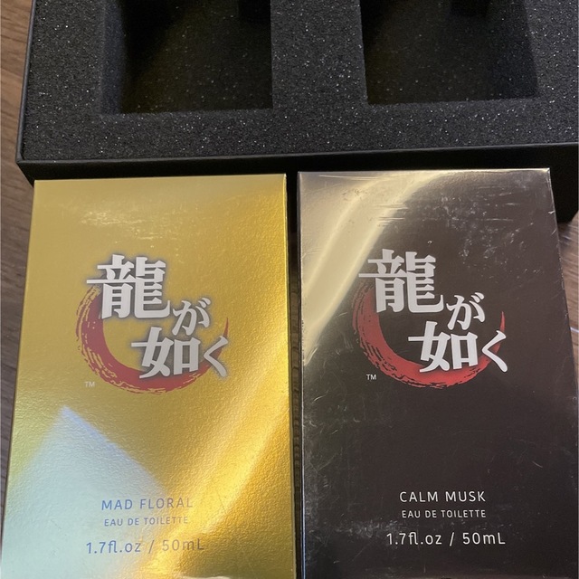 龍が如く 真島吾朗 香水 オードトワレ 専用ケース付 真島組代紋アロマ