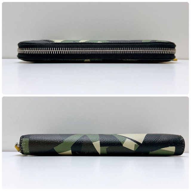 FENDI - FENDI フェンディ 長財布 デカロゴ カモフラ 迷彩 メンズ 財布
