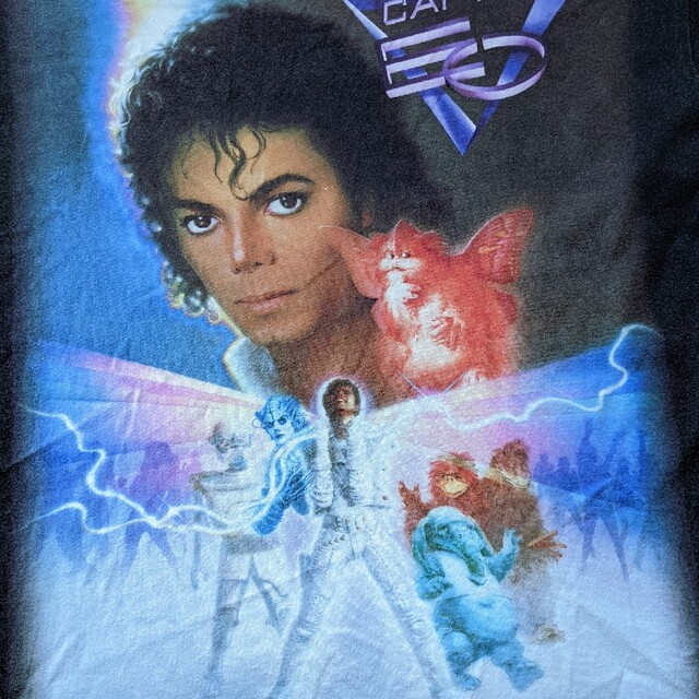 マイケルジャクソン 東京ディズニーランド キャプテンEO Tシャツ LL