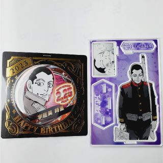 ゴールデンカムイ 宇佐美時重 缶バッジ&ジオラマフィギュア 2023年の