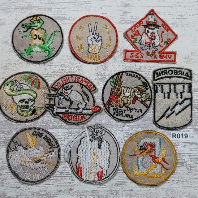 ☆R019 人気 ベトナム戦争 ワッペン 10枚の通販 by ベトナムワッペン