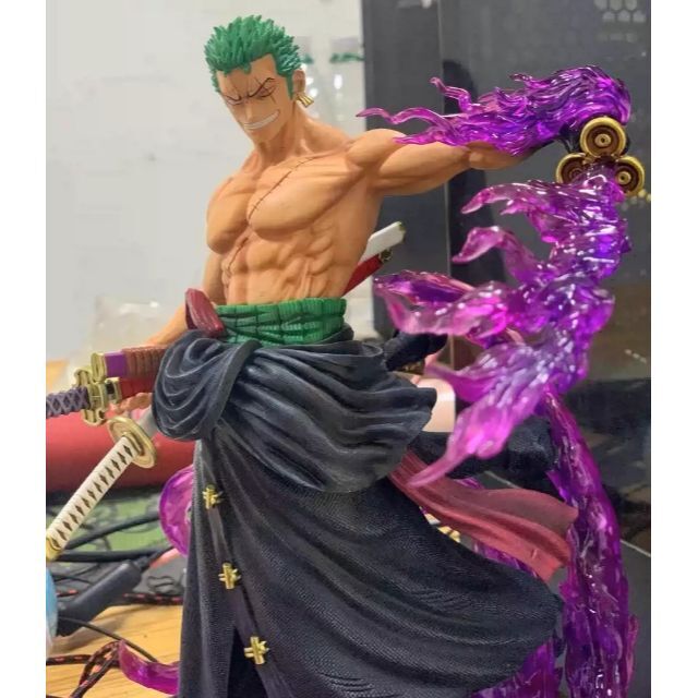 ワンピース 鬼ヶ島 ロロノア・ゾロ ガレージキット 塗装済み完成品