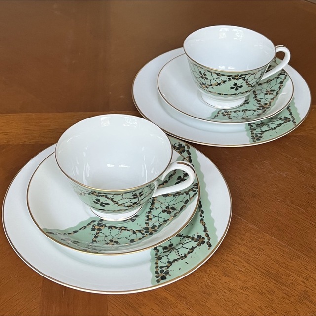 Noritake - 【希少品】ビンテージノリタケ☆更紗☆トリオ ペアの通販