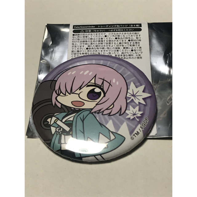 京まふ限定 マシュ 藤丸立香 FGO 新選組缶バッジの通販 by てんぷら's