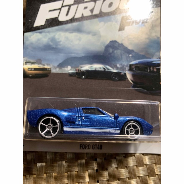 ホットウィール ワイルドスピード フォード GT40 未開封 ファスト