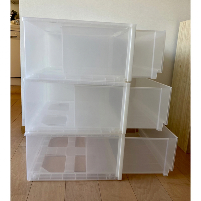 MUJI (無印良品) - 【直接受け取り】無印良品 収納ケース 横ワイド・大