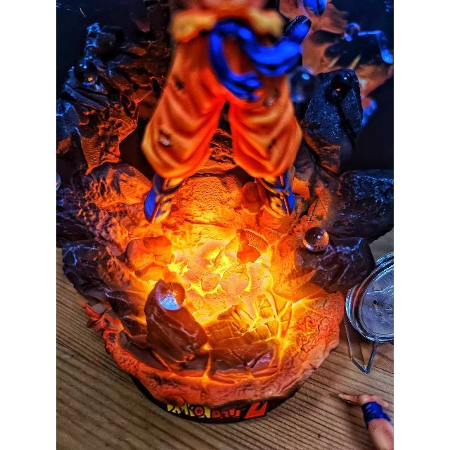 ドラゴンボール 孫悟空 元気玉 フィギュア ガレージキット ワーコレ