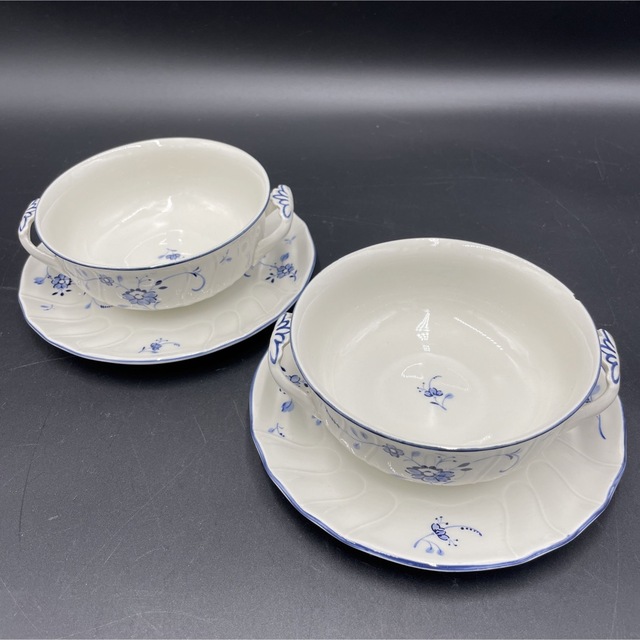 NIKKO - NIKKO ビレロイボッホ スープカップ＆ソーサ 2客の通販 by