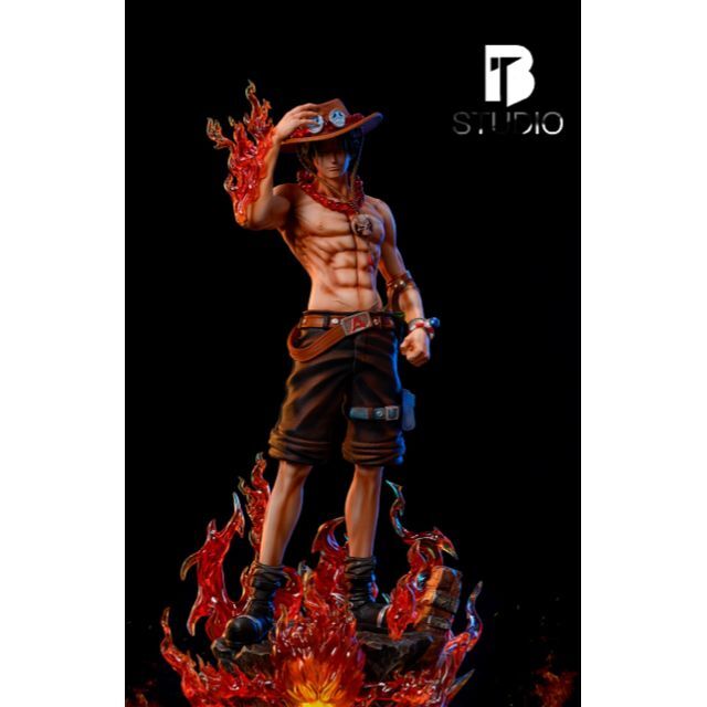 ワンピース 火拳 エース ガレージキット フィギュア BTスタジオの通販