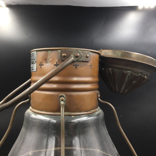 ニッセン - 昭和16年7月製造 日本船燈 ニッセン オイルランプ