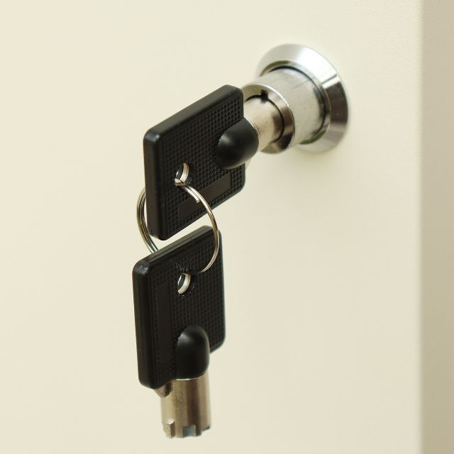 MJ PT LO 宅配ボックス ベージュ プッシュ式 プッシュ錠 郵便ポストの