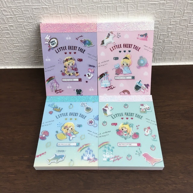 セレクト708】リトルフェアリーテイル ミニメモ帳セットの通販 by くま