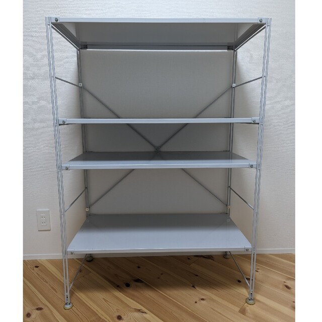 MUJI (無印良品) - 無印良品 スチールユニットシェルフ スチール棚