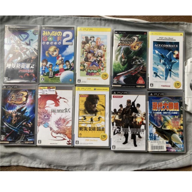 PSP 人気ソフトディスク10本セットの通販 by select-shop♥｜ラクマ