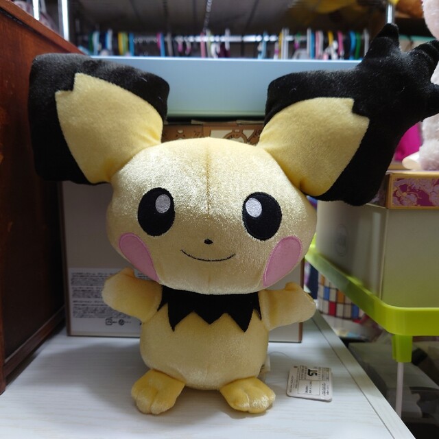 ポケモン - ギザみみピチューのぬいぐるみの通販 by ぴーちちゃん