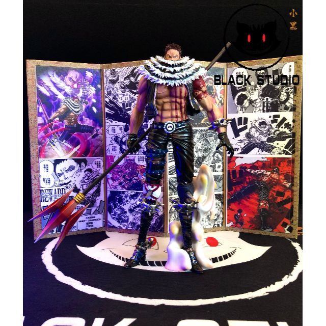 ワンピース シャーロット・カタクリ フィギュア ガレージキット 塗装