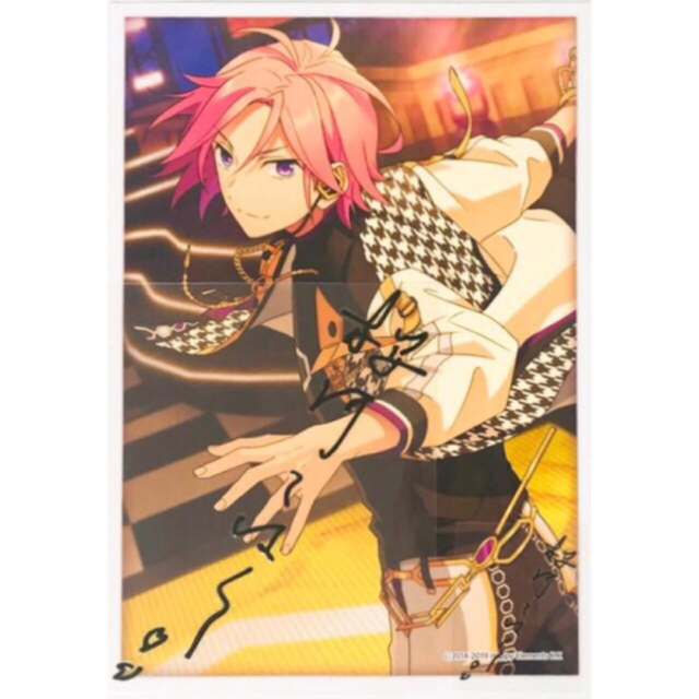 新品☆あんスタ【Crazy:B】サインステッカー☆New stars☆4点セットの